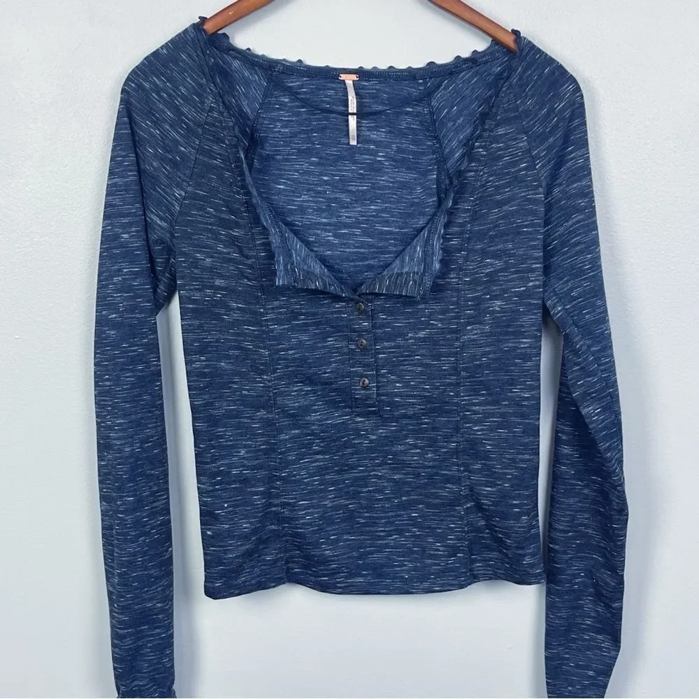 Free People Roxy Henley Top
